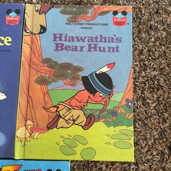 Vintage Disney Children's Books Collector's Wonderful World of Reading HC - Picture 3 of 8